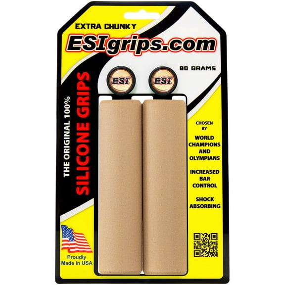 ESI grips MTB Extra Chunky Silicone Grips, Tan