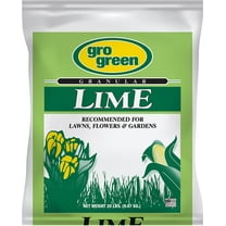 Gro Green Granular Lime Fertilizer for Lawns, Gardens and Flowers, 20 lbs.