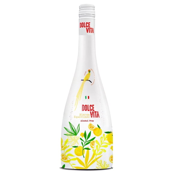 Dolce Vita Mimosa Equivocado Non-Alcoholic Citrus Sour Cocktail Mixer 1 Bottle 750 mL