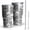 Black And White, variant on 30oz Black and White Chevron Pattern Tumblers Stainless Steel Tumbler with Lid and Straw,Vacuum Insulated Double Wall Travel Tumbler Cups Mug with Cleaning Brush for Coffee,Tea