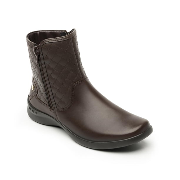 Botín Casual Para Mujer Flexi Modelo 48330C Chocolate Cómodo chocolate 25.5 Flexi 48330C