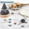 thumbnail image 5 of 12 Pcs Cat Stitch Markers, 6 Styles Alloy Enamel Cat Crochet Stitch Marker Charms Removable Locking Stitch Marker for Knitting Weaving Sewing Accessories Quilting Handmade Jewelry, 5 of 6