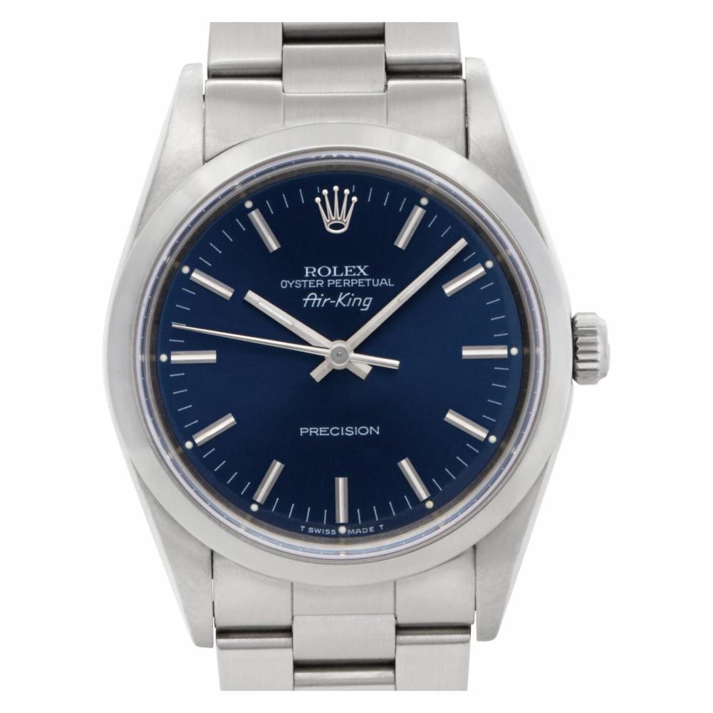 Rolex Air-king 14000 Steel Watch 