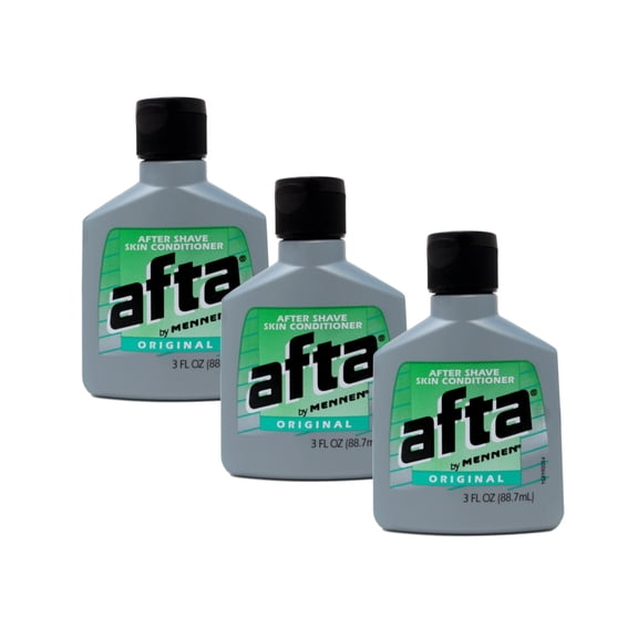 Afta After Shave Skin Conditioner Original 3 oz (Pack of 3)