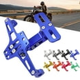thumbnail image 2 of Aluminum Motorbike Number Plate Motorcycle Rear License Plate Frame Holder Frame Adjustable License Plate Bracket, 2 of 8