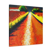Country Road Minimalism - Canvas