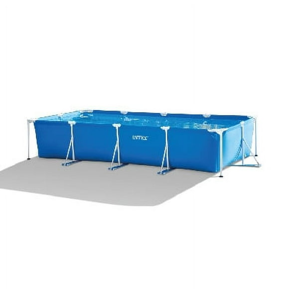 Intex 14.75' x 33" Rectangular Frame Above Ground Outdoor Swimming Pool