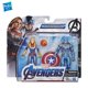 thumbnail image 1 of Vengadores Marvel Endgame Capitán América y Capitán Marvel 2-Pack Personajes de Marvel Cinematic Universe MCU Movies zhangmengya LED, 1 of 2