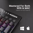 thumbnail image 3 of Teclado Redragon K618 PRO inalámbrico RGB mecánico, 3 of 9