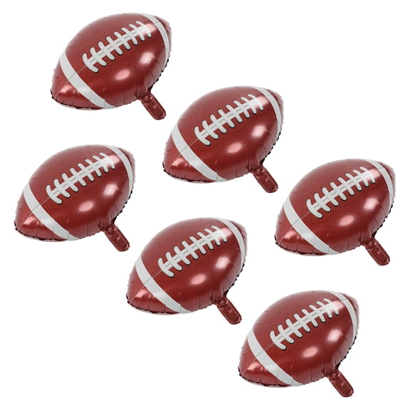Foil Balloons, Football?Style Reusable Safe Large Size Football Balloons For Party For Home For Office
