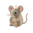 thumbnail image 2 of Patchwork Mouse DIY Kit, Handmade Sewing Craft Set with Floral Fabric, Stuffing, Buttons, Cute Mouse Ornament DIY Kit for Adults, Beginners, Gift for Birthdays, Holidays&nbsp;, 2 of 7