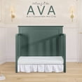 thumbnail image 5 of Dream On Me Ava 4-in-1 Convertible Mini Crib, Olive, 5 of 11