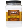 thumbnail image 2 of Coarse Grain Real Sea Salt by It's Delish - 4.6 lbs Jumbo Reusable Container - Pure Ocean Natural Unrefined Kosher Salt - Perfect for Steaks and French Fries, Roasted Fruits & Vegetables, 2 of 6