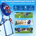thumbnail image 4 of Family Axe Throwing Game with 4 Axes & 4 Darts for Kids & Adults,Axe Throwing Game for Backyard, Indoor &Outdoor,Yard Games,Carnival Games（Blue）, 4 of 9