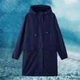 thumbnail image 4 of Women’s Waterproof Rain Jacket Lightweight Outdoor Windbreaker Rain Coat Shell for Hiking, Travel, 4 of 8