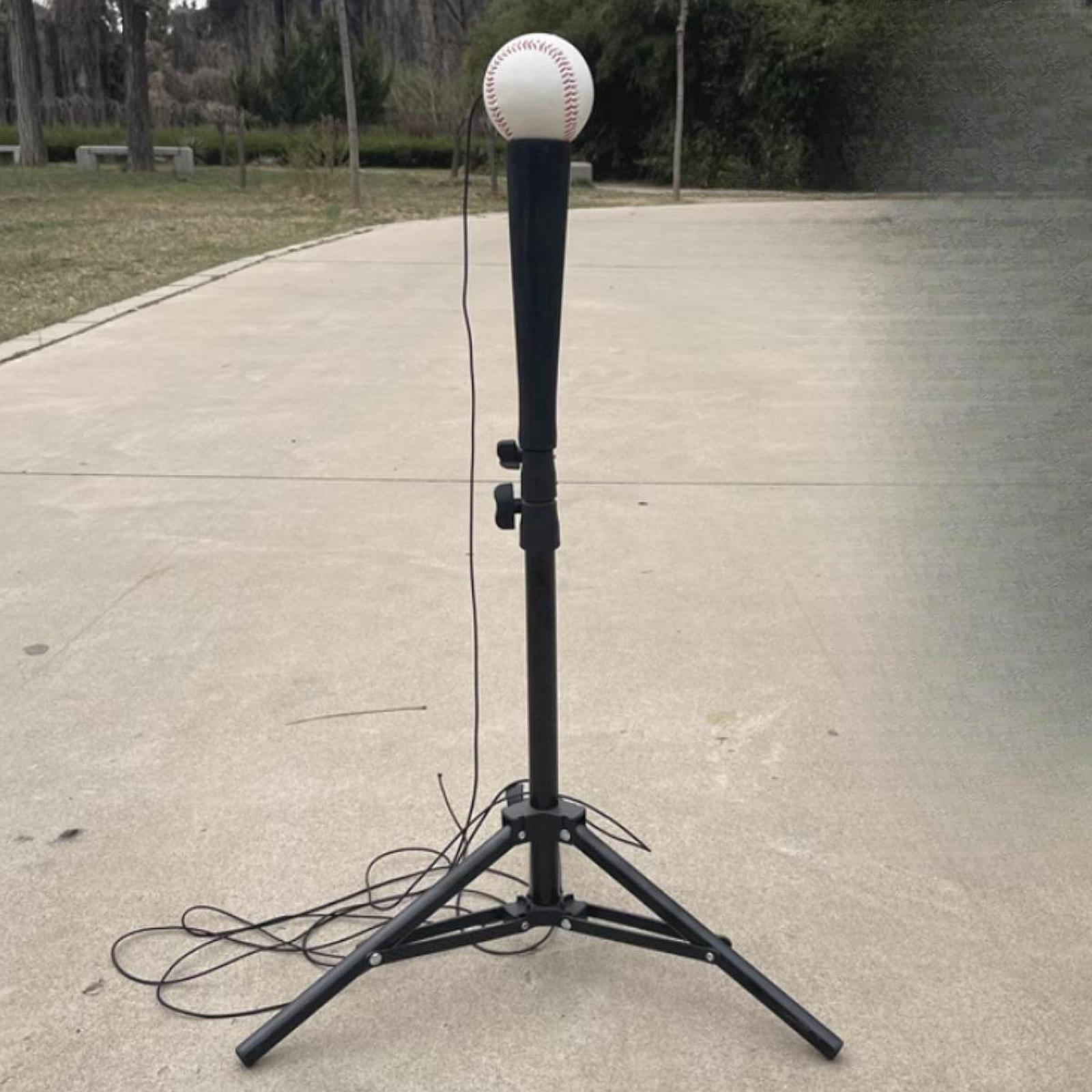 funtasica Baseball Batting Tee Tripod Stand, Professional Heavy Duty Baseball Batting Tee Stand, Training Equipment for Women And Men, Adjustable Height
