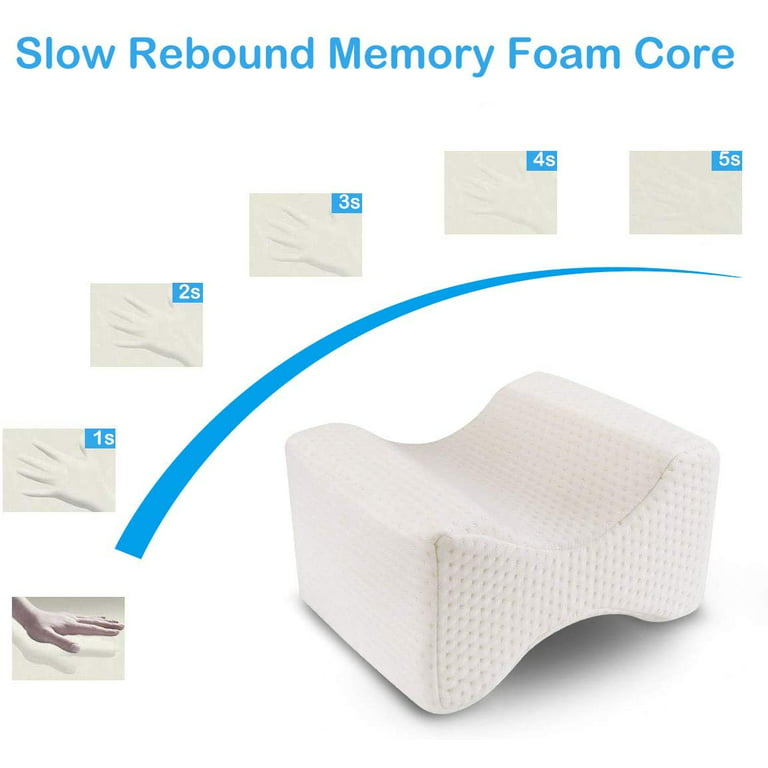 Side sleeper knee and leg pillow │ Orthopedic pillow with memory foam