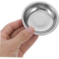 thumbnail image 3 of Luxshiny 6pcs Stainless Steel Tea Bag Dish Round Coaster for Tea Bags Functional Drip Tray Elegant Design, 3 of 8