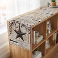 thumbnail image 6 of Table Runners 72 Inches Long Dress Scarves, Texas Star Vintage Farmhouse Kitchen/Dining Table Runner, Coffee Tablerunners, Brown Retro Berry Beige Wooden Branches 18x72 Inch, 6 of 9