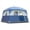 Blue & Yellow, variant on Hassch 6 Person Tent for Camping, Waterproof Easy Setup Tent with Carrying Bag, Portable Family Tent for Outdoor Hiking, Blue & Yellow