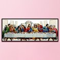 thumbnail image 3 of Cuadros Decorativos La última cena, punto de cruz parcial, 11CT, bordado contado, Kits de costura DIY Tmvgtek embutido en tela, 3 of 9