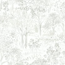 Chesapeake Walden Grey Forest Wallpaper