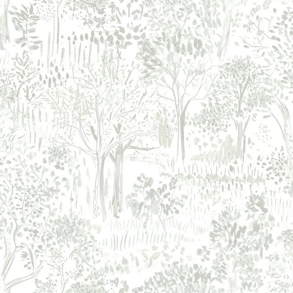 Chesapeake Walden Grey Forest Wallpaper