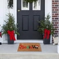 thumbnail image 4 of TIELUTT Christmas Letter and Hat Printing Mat Merry Christmas Doormat Room Door Mat Welcome Home Welcome Room Rug Cute Rugs for Living Room Big Throw Blankets Mens Throw Light Throw Blanket for Summe, 4 of 6