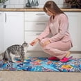 thumbnail image 4 of pbgtywd Dahlia Floral Carpets Kitchen Floor Carpets, 4 of 7