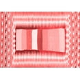 thumbnail image 1 of Ahgly Company Indoor Rectangle Abstract Red Contemporary Area Rugs, 4' x 6', 1 of 4