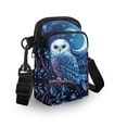 thumbnail image 3 of HELLHERO Sea Turtle and Starfish Design Crossbody Sling Bags with Zipper Underarm Shoulder Bag Vintage Polyester, 3 of 7