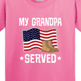 thumbnail image 4 of Inktastic Military Grandson My Grandpa Served Youth T-Shirt, 4 of 5