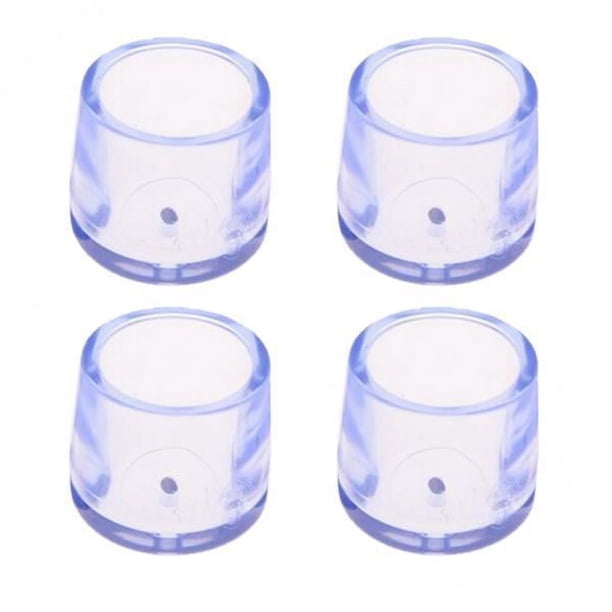 Paquete de 4 Protectores Antideslizantes para Patas de Sillas, Protectores de Suelo para Y Muebles, 21mm (0,8 Pulgadas), Paquete de 4 4 piezas
