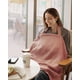thumbnail image 3 of Funda de lactancia Blissful Diary, muselina para amamantar, color rosa, 3 of 6
