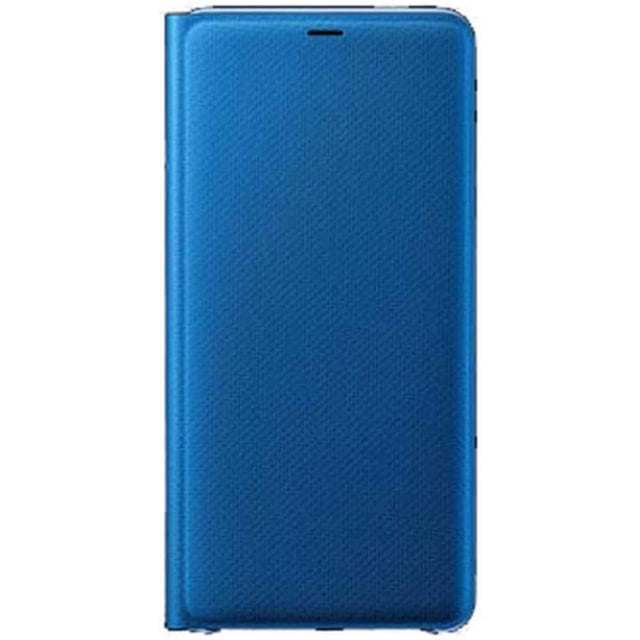 Funda tipo billetera azul para Samsung Galaxy A9 2018
