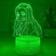 thumbnail image 2 of 3d Nightlight Sleep Led Anime Lámpara para niños Nezuko Kamado Figura Luz para niños Mesa infantil Lámpara 3d Regalo sorpresa de vacaciones para amigos 7 Cambio de color Feliz Sencillez, 2 of 4