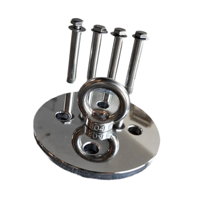 Hardware de aparejo de montaje de Hardware Multifuncional M8 Soporte de tornillo M8 Cugadora de fijación para sedas aéreas Sports de interior No giratorio