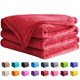 thumbnail image 1 of Manta Astarin tamaño queen, color rojo, para sofá o cama, suave y acogedora, 228 x 228 cm., 1 of 8