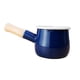 thumbnail image 3 of Cacerola de leche esmaltada, calentador de , olla para derretir, olla para hervir 500ml, olla pequeña antiadherente para leche, olla para s Azul, 3 of 9