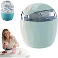 thumbnail image 1 of Small Home Mini Ice Cream Maker - 17oz Electric Gelato & Sorbet Machine for Homemade Frozen Yogurt, Quick 15-Minute Personal Ice Cream Maker with One-Touch Control for Family, 1 of 7