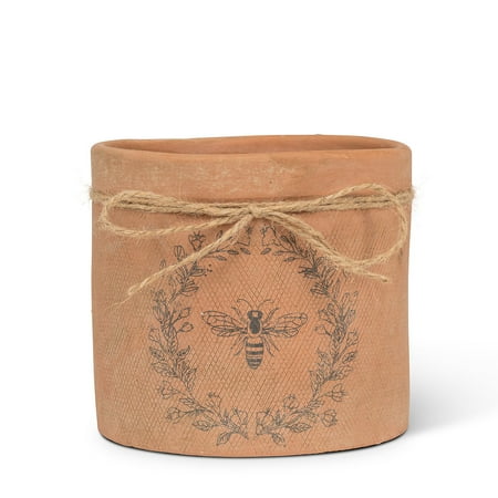 Set of 4 Medium Bee in Crest Planter
