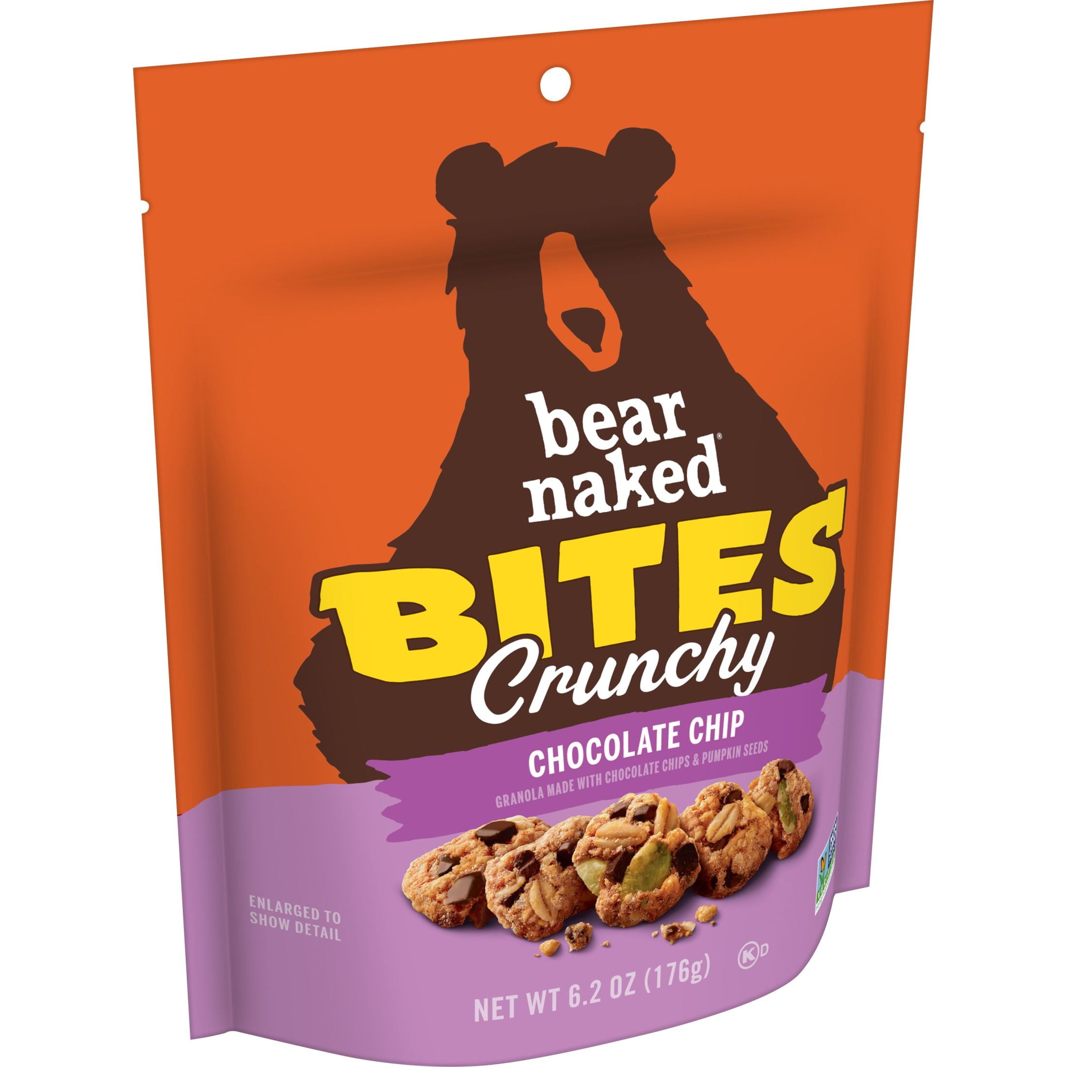 Bear Naked Chocolate Chip Crunchy Granola Bites, 6.2 oz