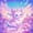 Pink Cyan, variant on Manfei Sleeping Axolotl Twin Quilt Set, Dreamy Moon Cloud Twin Coverlet Set, Pastel Purple, 2 Pieces, 1 Bedspread and 1 Pillowcase
