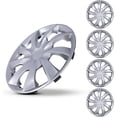 thumbnail image 6 of Winjet 17" Wheel Covers & Hub Caps ABS Lacquer Silver,4 Pack, 6 of 15