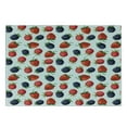 thumbnail image 3 of Fruits Cutting Board, Delicious Ripe Berry Print Strawberries Raspberries Blackberries Summer Fruits Image, Decorative Tempered Glass Cutting and Serving Board, Small Size, Plum Red, by Ambesonne, 3 of 5