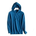 thumbnail image 1 of Suéter con capucha grande que reduce la edad, sudadera con capucha de lana para mujer, suéter de base suelta, suéter de gran tamaño ide, 1 of 1