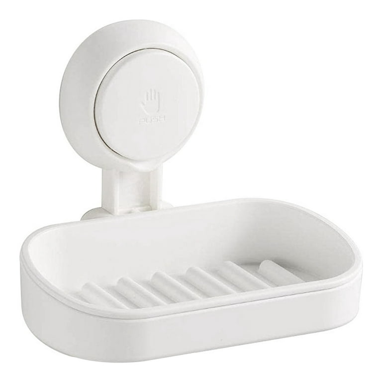 White Bathroom Wall Soap Holder  Holder Bathroom Dispenser Soap