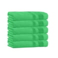 thumbnail image 1 of 100% Cotton 4-Pack Bath Towel Sets - Extra Plush & Absorbent Over-sized Island Green Bath Towels - 54" x 27" (Island Green), 1 of 4