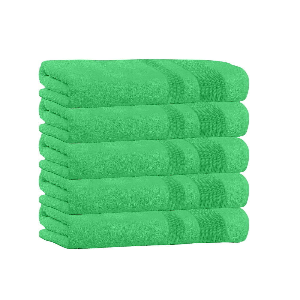 100 Cotton 4Pack Bath Towel Sets Extra Plush & Absorbent Oversized