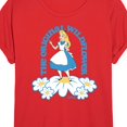 thumbnail image 3 of Disney - Alice In Wonderland - The Original Wildflower - Juniors Ideal Flowy Muscle T-Shirt, 3 of 4